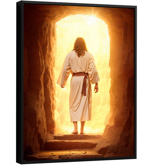 The Return of Christ Painting – Jesus Wall Art for Spiritual Home Decor