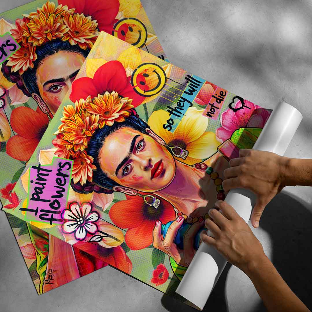 Eclectic, modern bohemian wall art suitable for living rooms, studios, or bedrooms