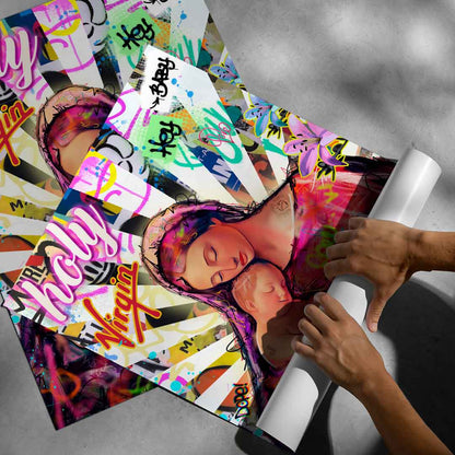 Modern wall art ideal for living rooms, bedrooms, and creative studios
