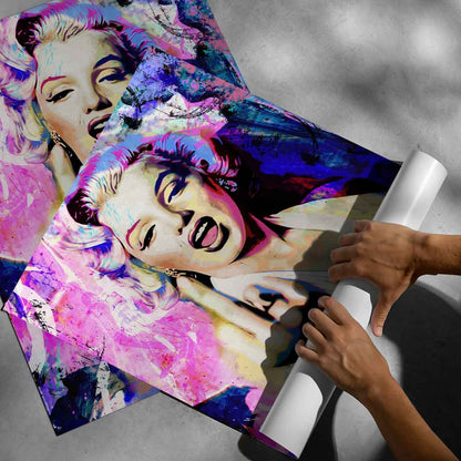 Physical poster ideal for a modern gallery wall or statement space