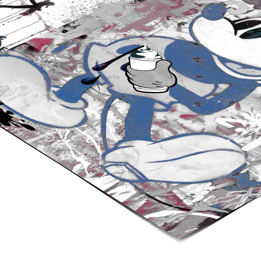 Graffiti background with splatters and LOVE inscriptions