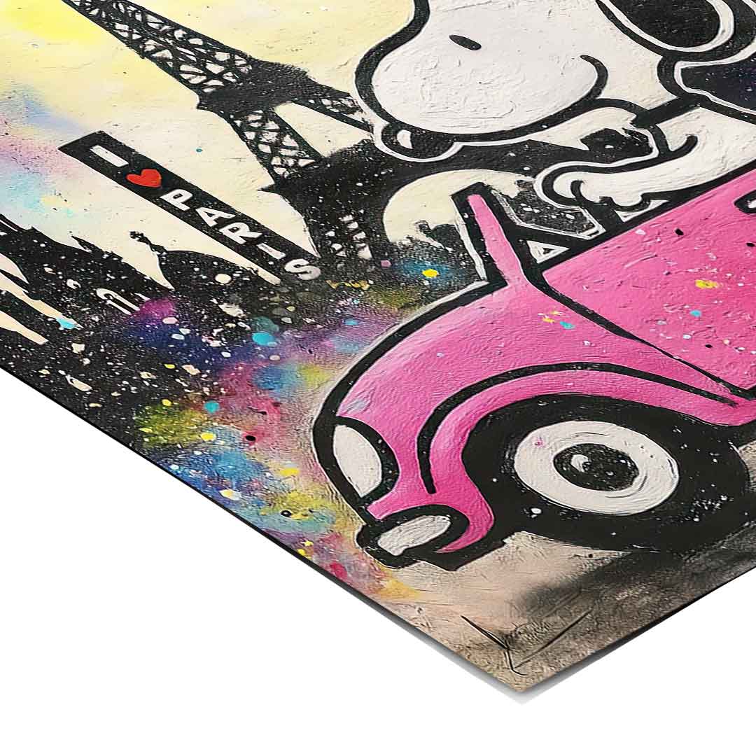 Playful wall art designed for children's rooms and modern living spaces.