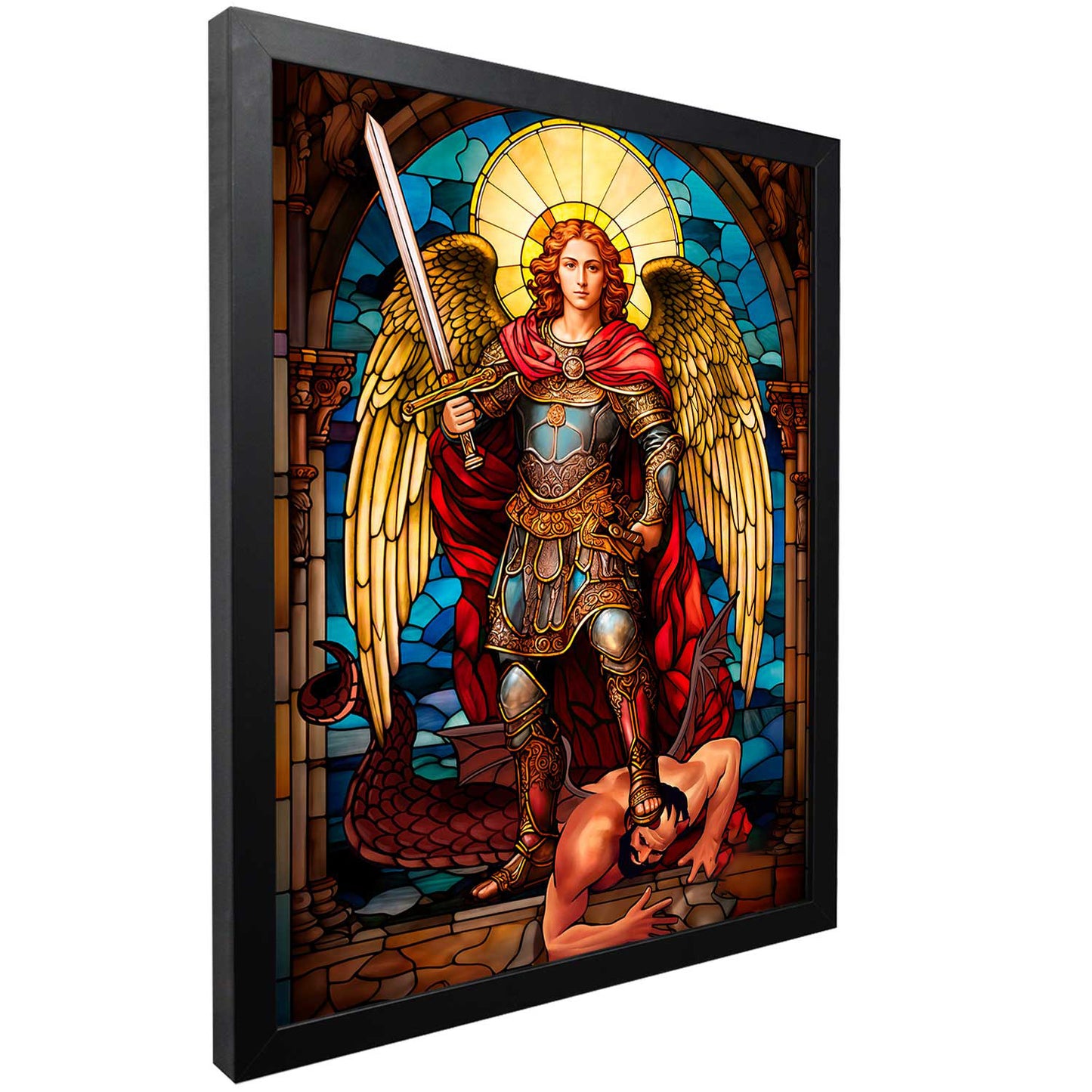 Saint Michael the Archangel Painting | Altar Version