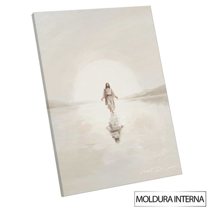 Part of the Minimalist Collection, understated Christian wall art for Scandinavian interiors.