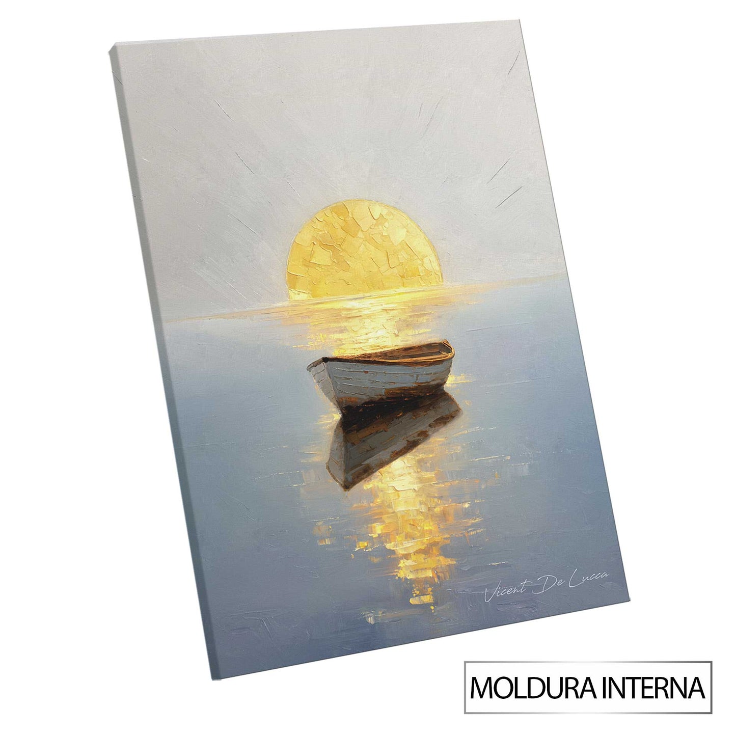 Serene horizon scene ideal for Scandinavian interior decor