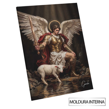 Traditional-inspired wall art ideal for living rooms, studies, or prayer spaces.