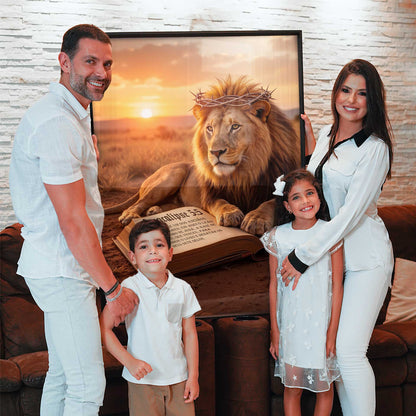 The Lion of Revelation Painting - Inspirational Wall Art - Image 6