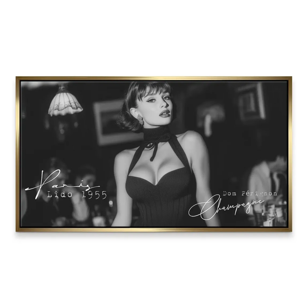 Timeless mid-century style wall art suited for living rooms and studies