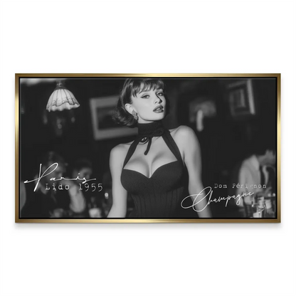 Timeless mid-century style wall art suited for living rooms and studies
