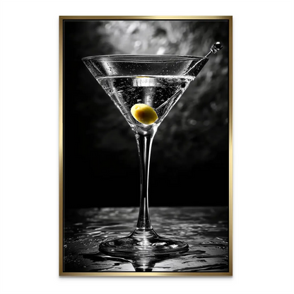 Contemporary wall art suited for bar area or dining room