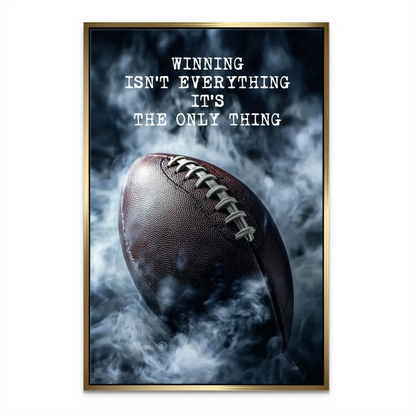 Winning Mindset Football Canvas Wall Art - Motivational Decor - Image 6