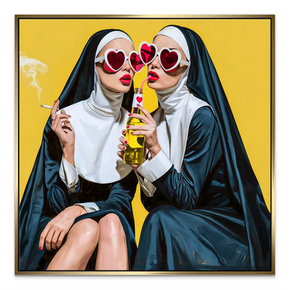 Nuns Pop Art Canvas — Bold Wall Art for Modern Interiors - Image 5