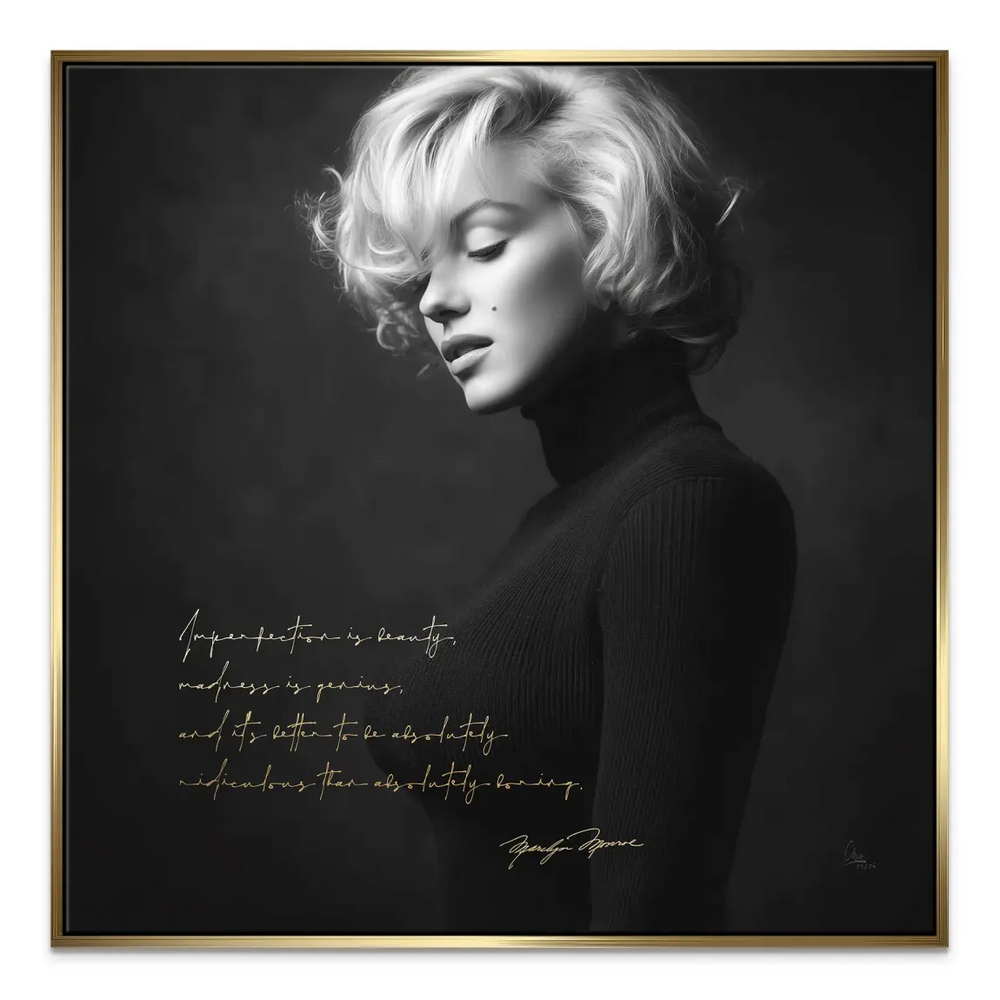 Elegant Hollywood glamour wall art for living room