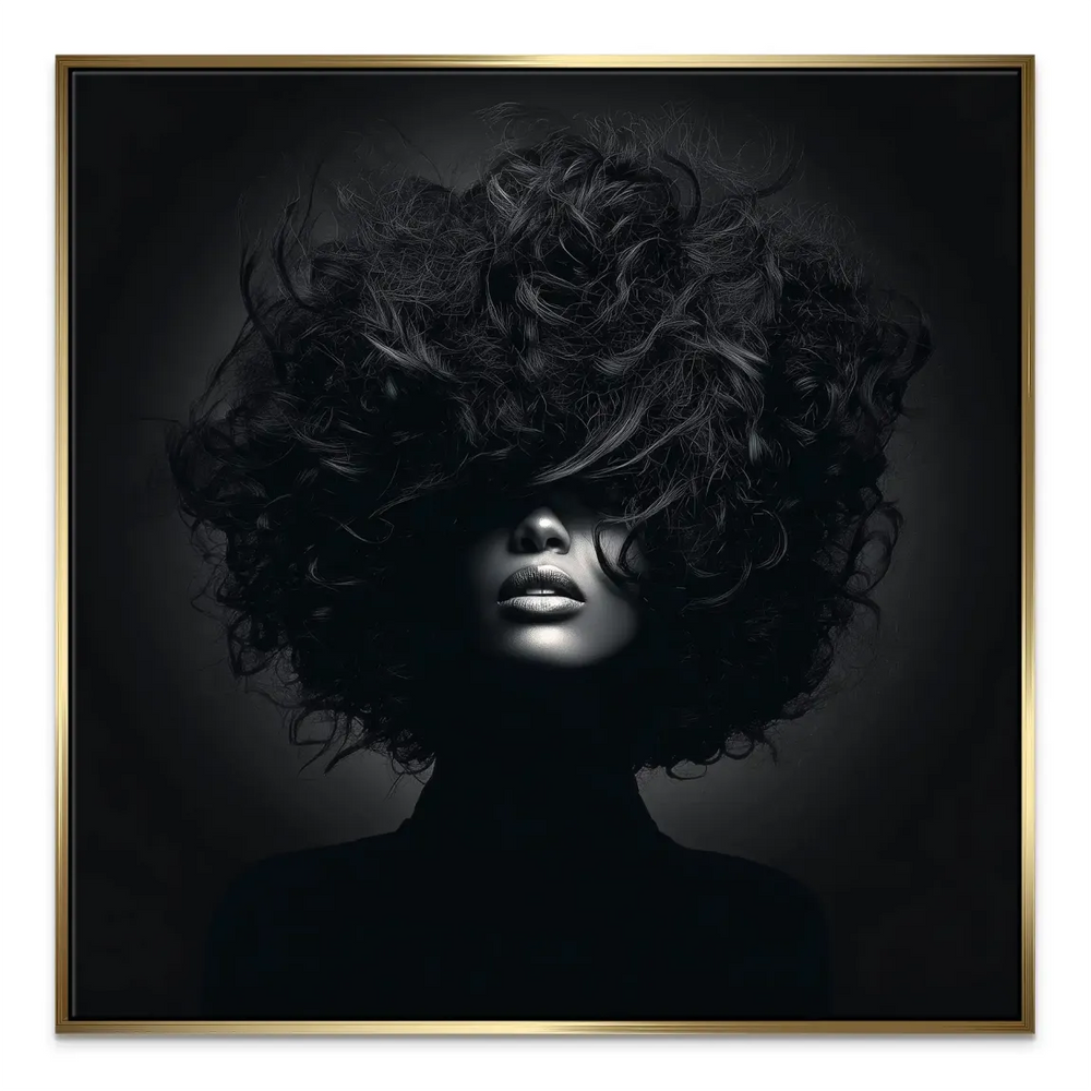 Centered composition with low-key lighting in contemporary wall art