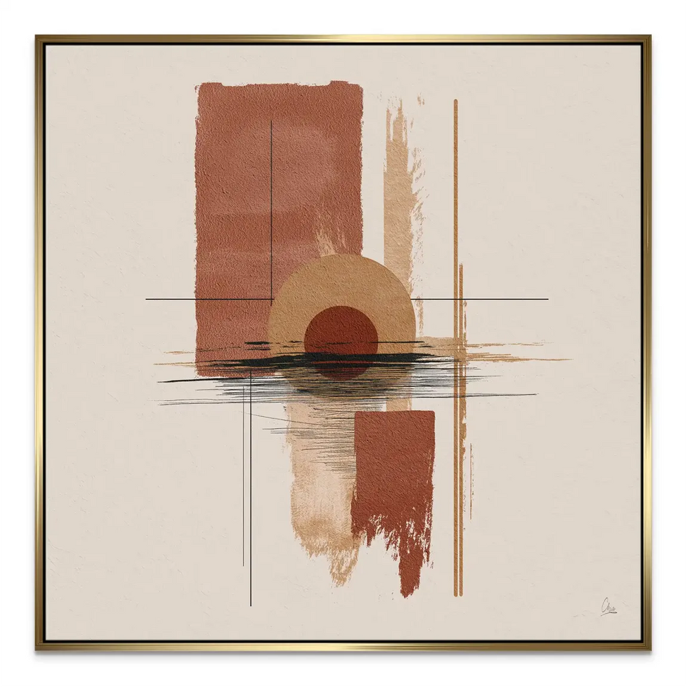 Neutral-toned wall decor suitable for modern, Japandi, or bohemian interiors