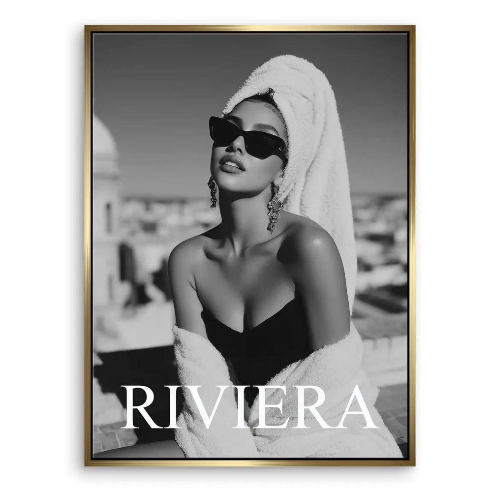 Riviera Glam canvas art from the Fashion collection.