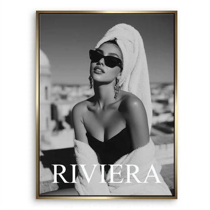 Riviera Glam canvas art from the Fashion collection.