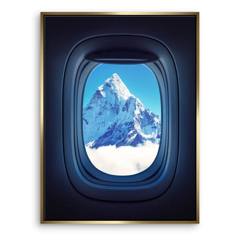 Large Everest landscape art for living room decor