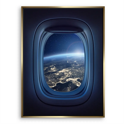 Serene space scene suitable for contemporary home or office decor