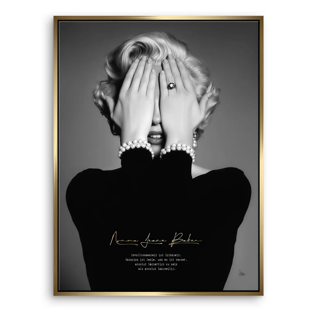Marilyn Monroe Norma Jeane Canvas Portrait - Classic Wall Art - Image 6