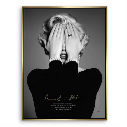 Marilyn Monroe Norma Jeane Canvas Portrait - Classic Wall Art - Image 6