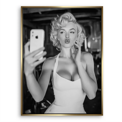 Marilyn Monroe Selfie Canvas Print - Vintage Glamour Wall Art - Image 7