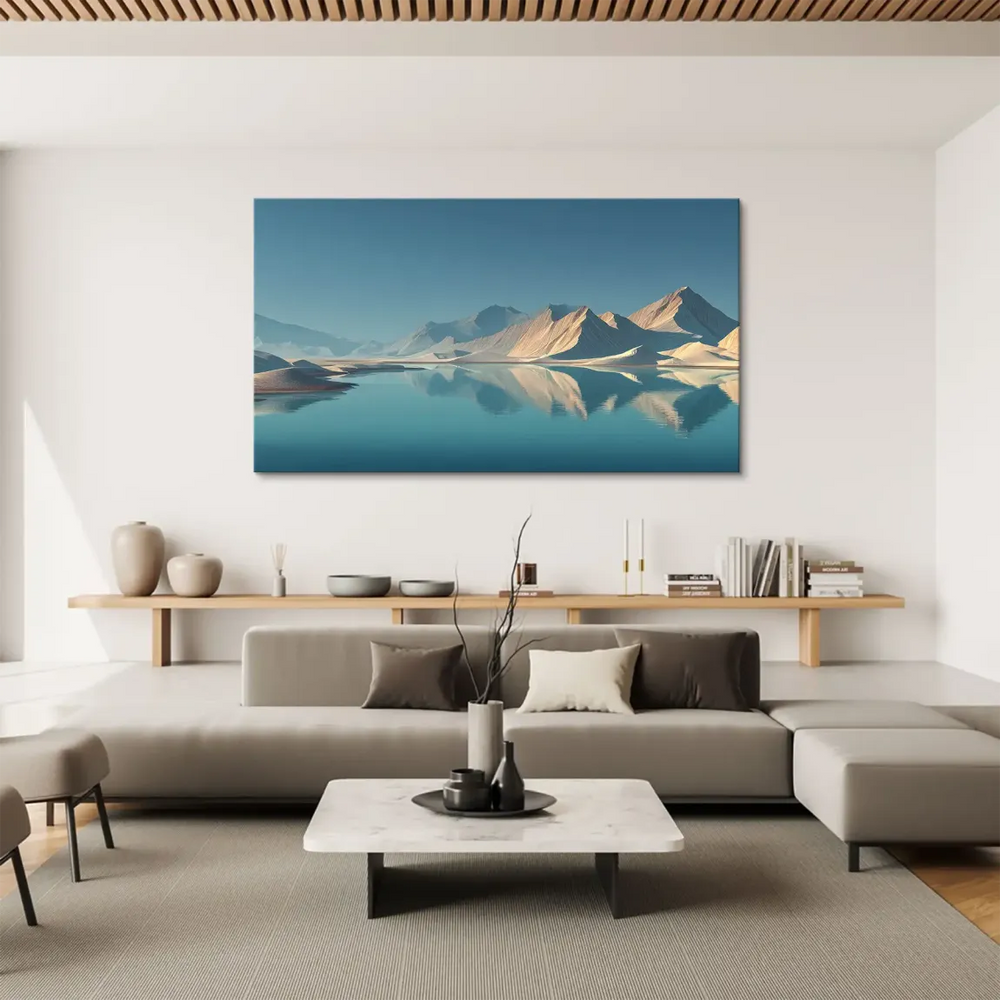 Modern wall art perfect for Scandinavian and minimalist interiors.