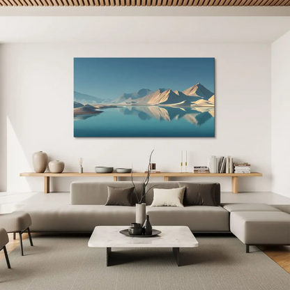 Modern wall art perfect for Scandinavian and minimalist interiors.