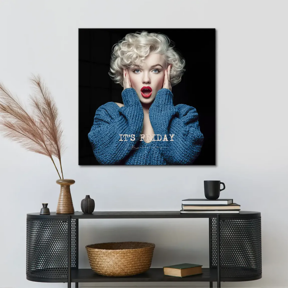 Bold color wall art for modern interiors, blending mid-century glamour with contemporary pop art