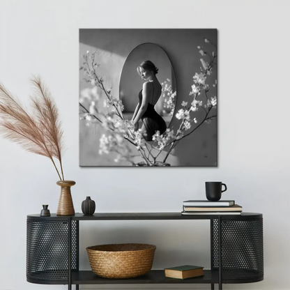 Elegant wall art suitable for living rooms, bedrooms, or studios.