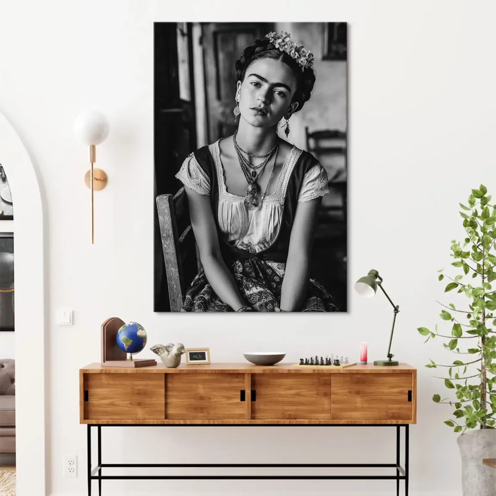 Frida's Peace Canvas Wall Art - Image 3