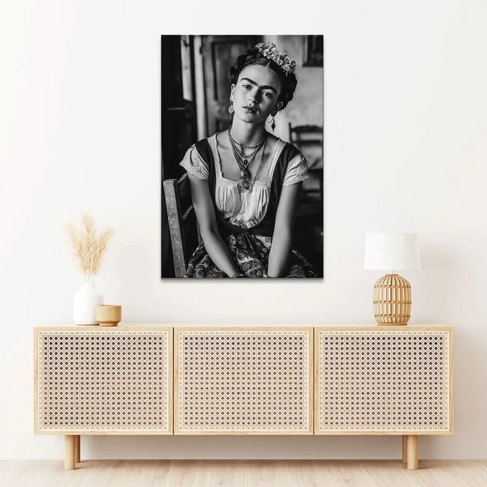 Frida's Peace Canvas Wall Art - Image 2