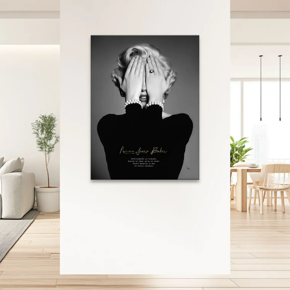 Timeless wall art with an inspirational quote for interior décor