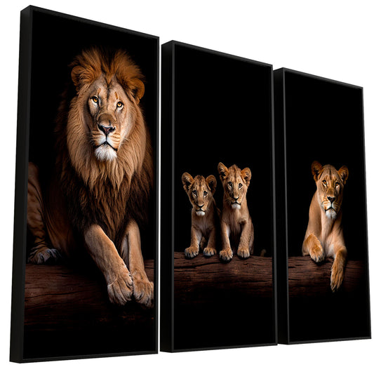 lion-family-portrati-3-peice-wall-art