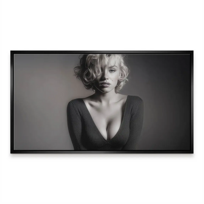 Monochrome wall art ideal for modern living room decor.
