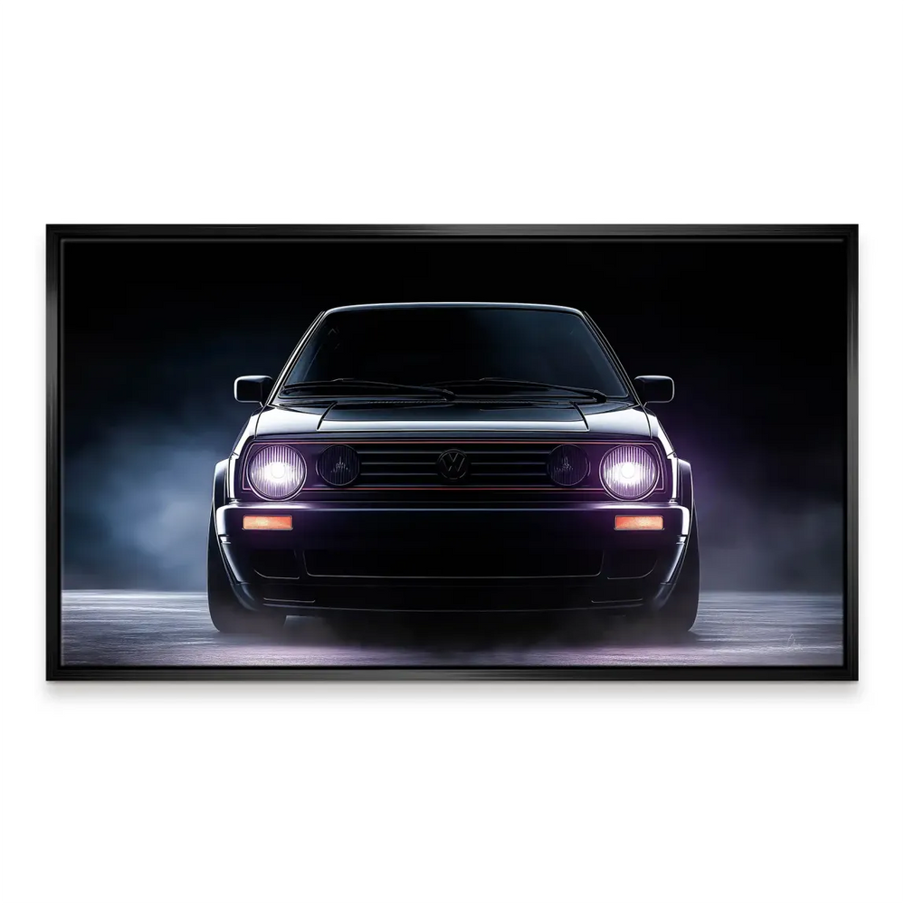 Decorative automotive wall art perfect for car enthusiasts and minimalist interiors.