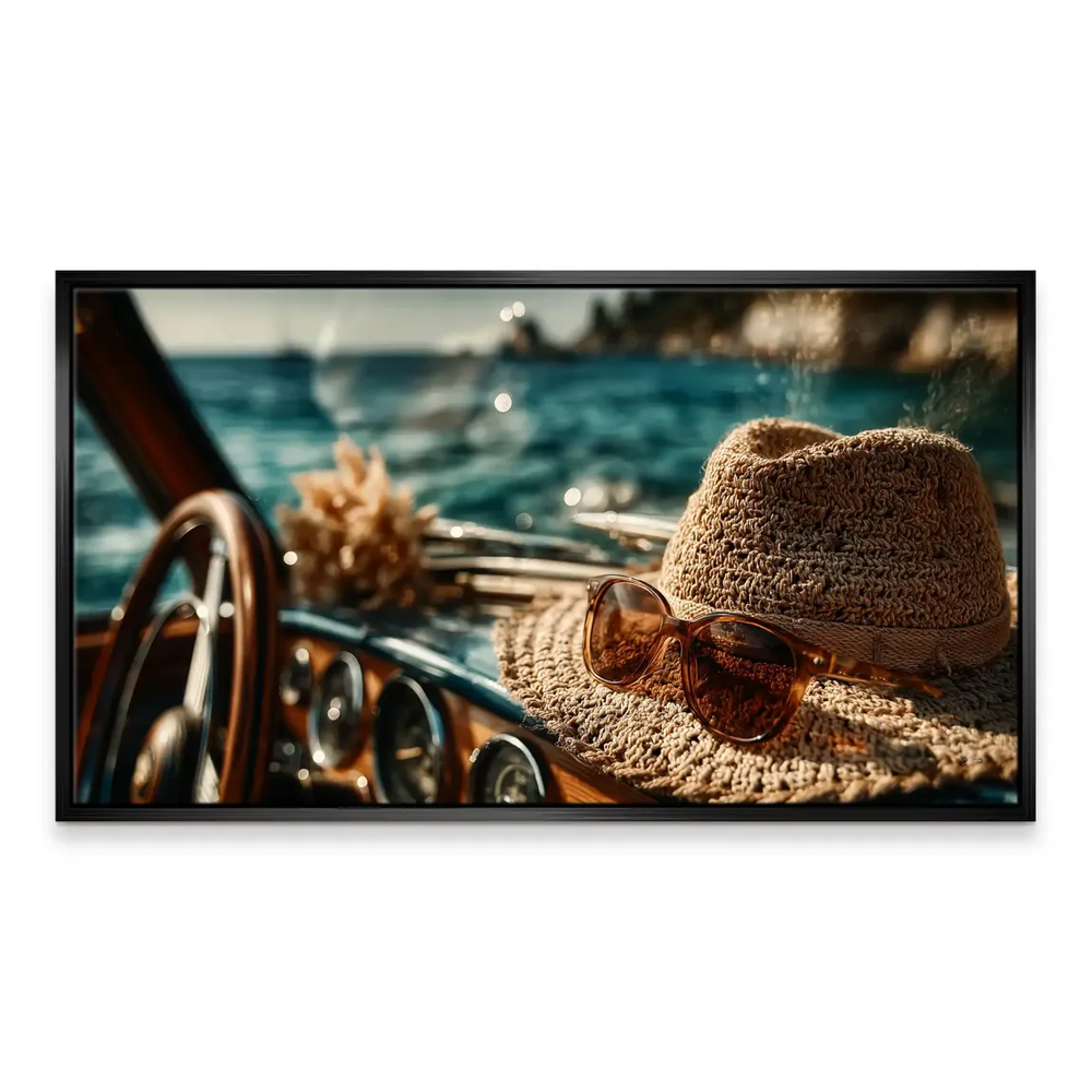 Luxurious summery wall art for living room or bedroom