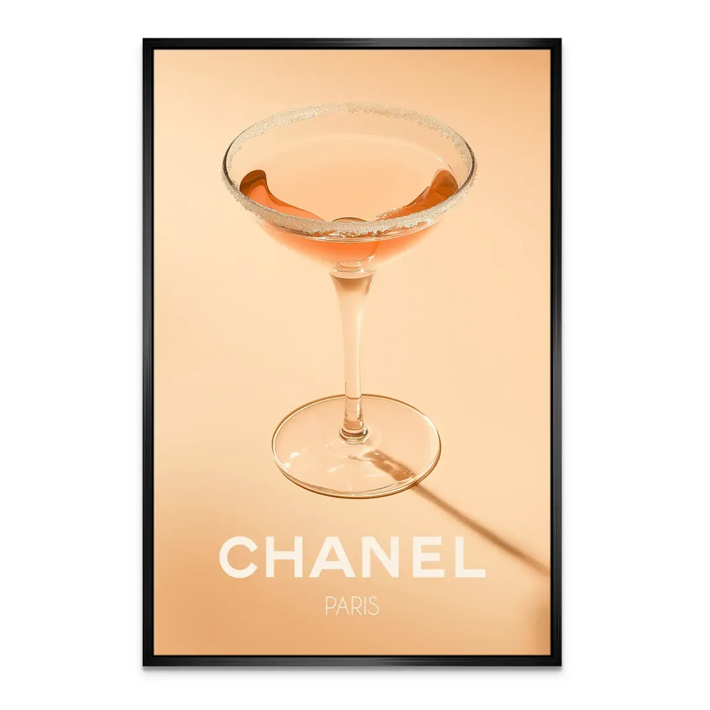 Chic fashion-inspired wall art suitable for bedrooms and dressing areas