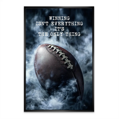 Winning Mindset Football Canvas Wall Art - Motivational Decor - Image 7