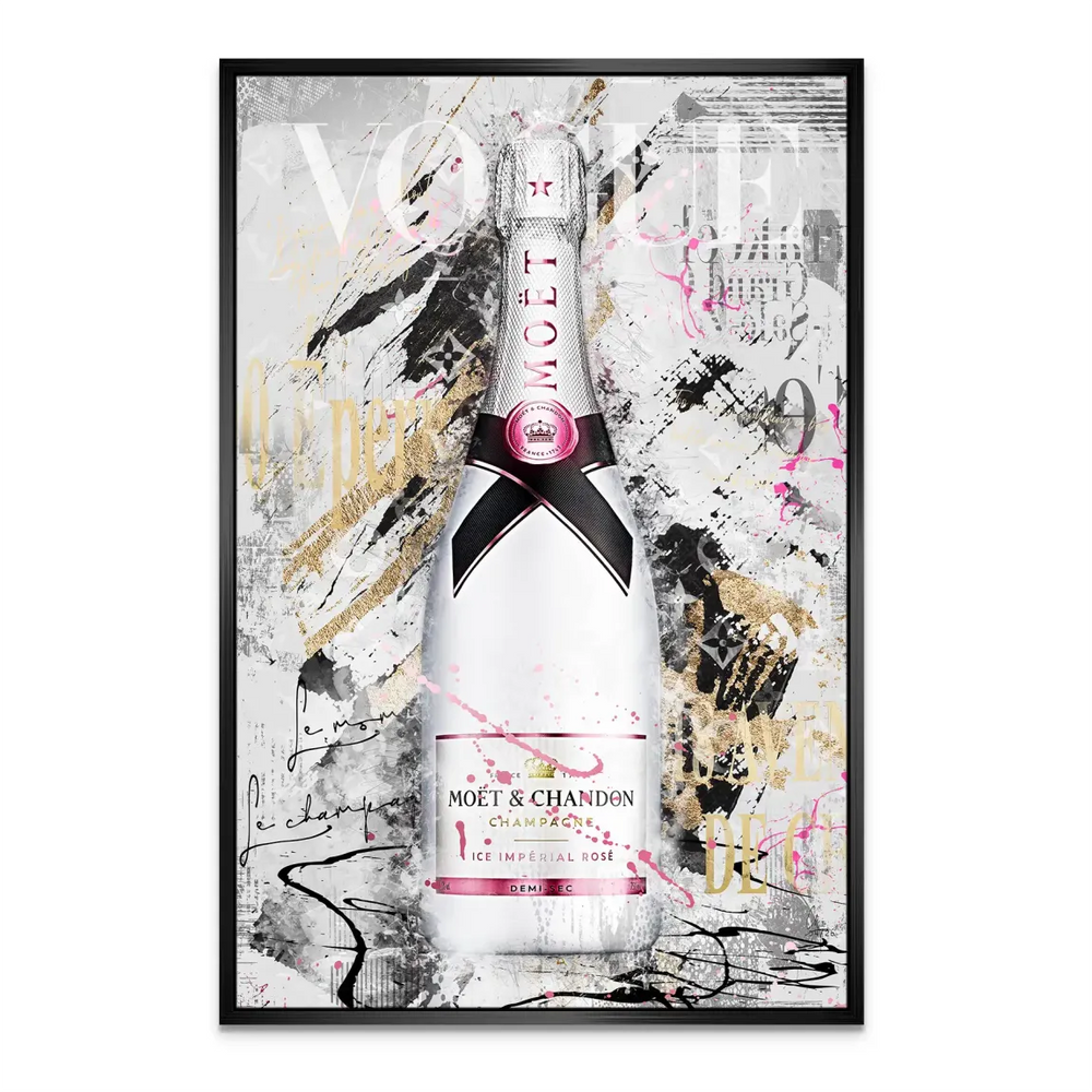 Glamorous champagne pink theme suited for modern living rooms