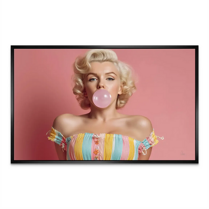 Vibrant candy-inspired wall decor for contemporary living spaces.