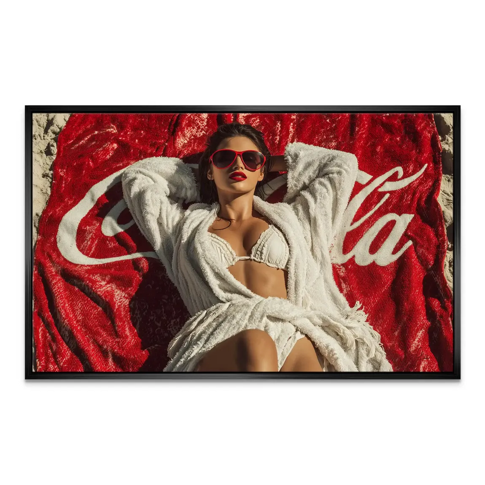 Canvas print suitable for modern living rooms or bedrooms