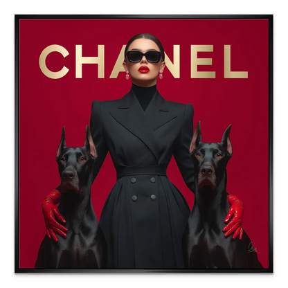 Contemporary wall art suitable for modern living rooms or offices