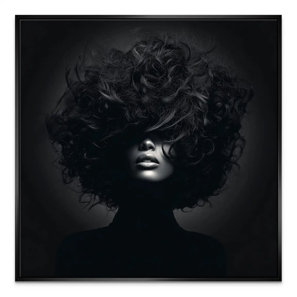 Modern fashion-inspired fine art photography style canvas print