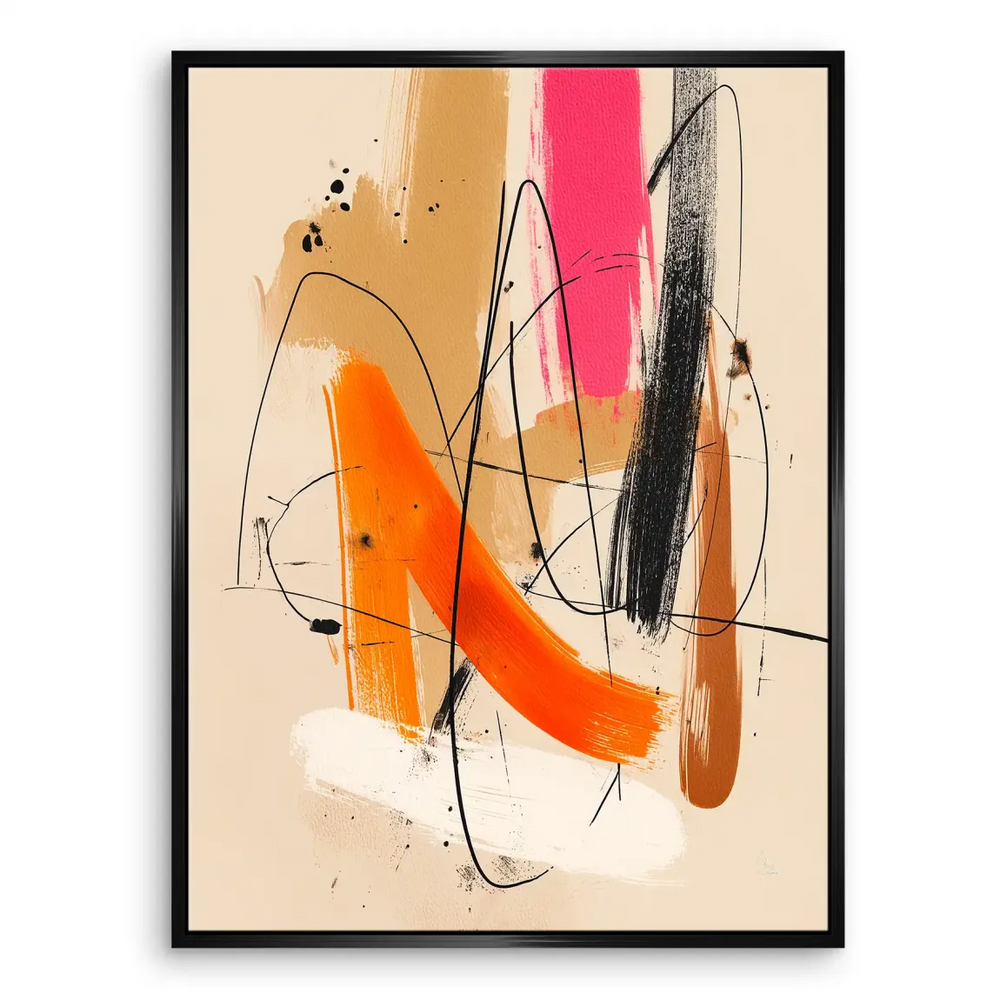 Modern abstract wall art suitable for living rooms and offices