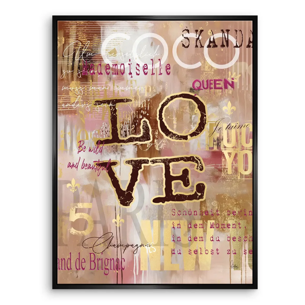 Modern wall art ideal for living room or bedroom decor
