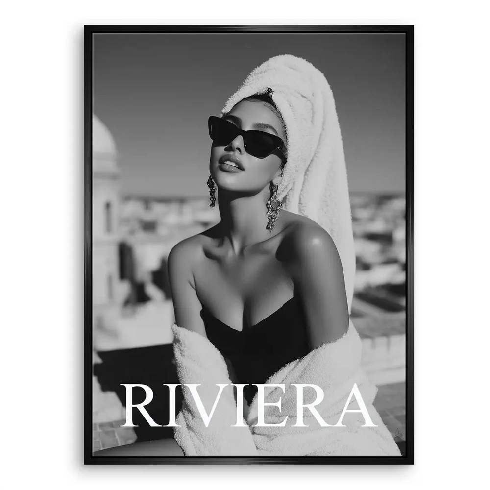 Sleek, confident female figure captured in a chic, luxury mood.