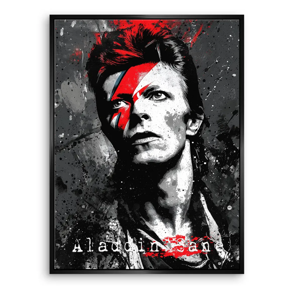 Urban-inspired music wall art on canvas