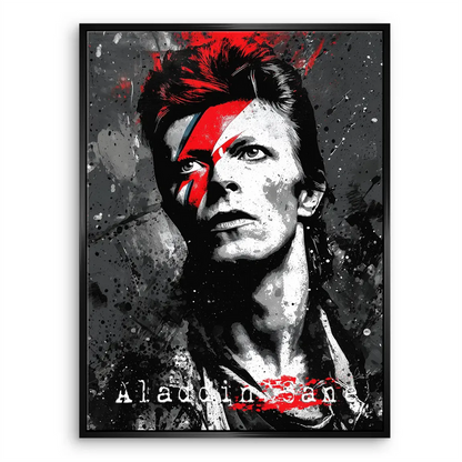 Urban-inspired music wall art on canvas