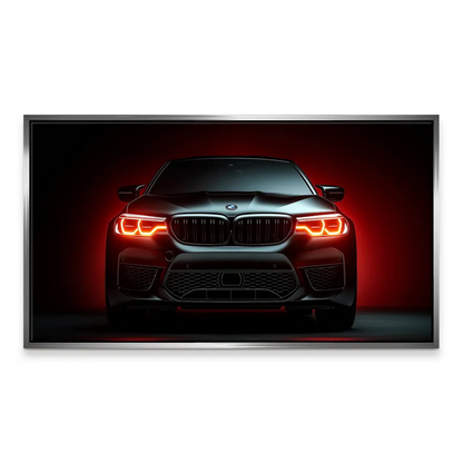 BMW M5 Power Canvas Print - Bold Black Car Wall Art - Image 7